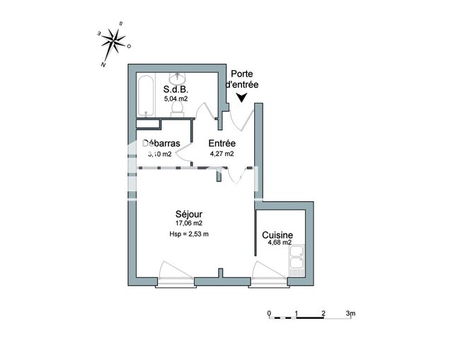 Appartement à louer, 34m², Sarrebourg