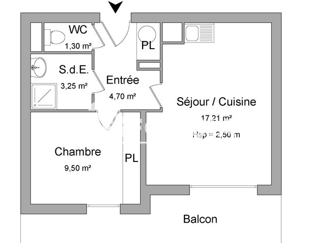 Appartement à louer, 36m², Lannion