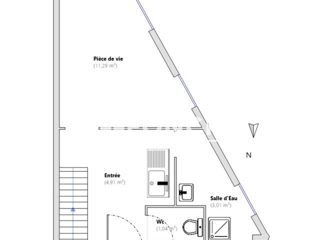 Appartement à louer, 20m², Lyon 1er
