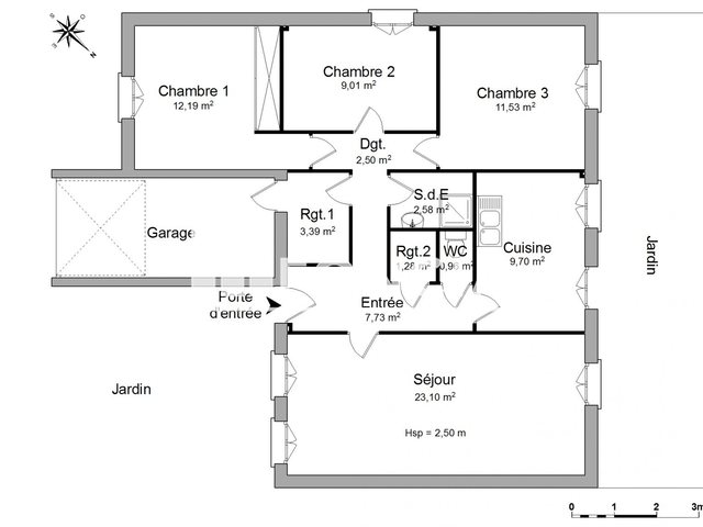 Maison à louer, 84m², Limoges