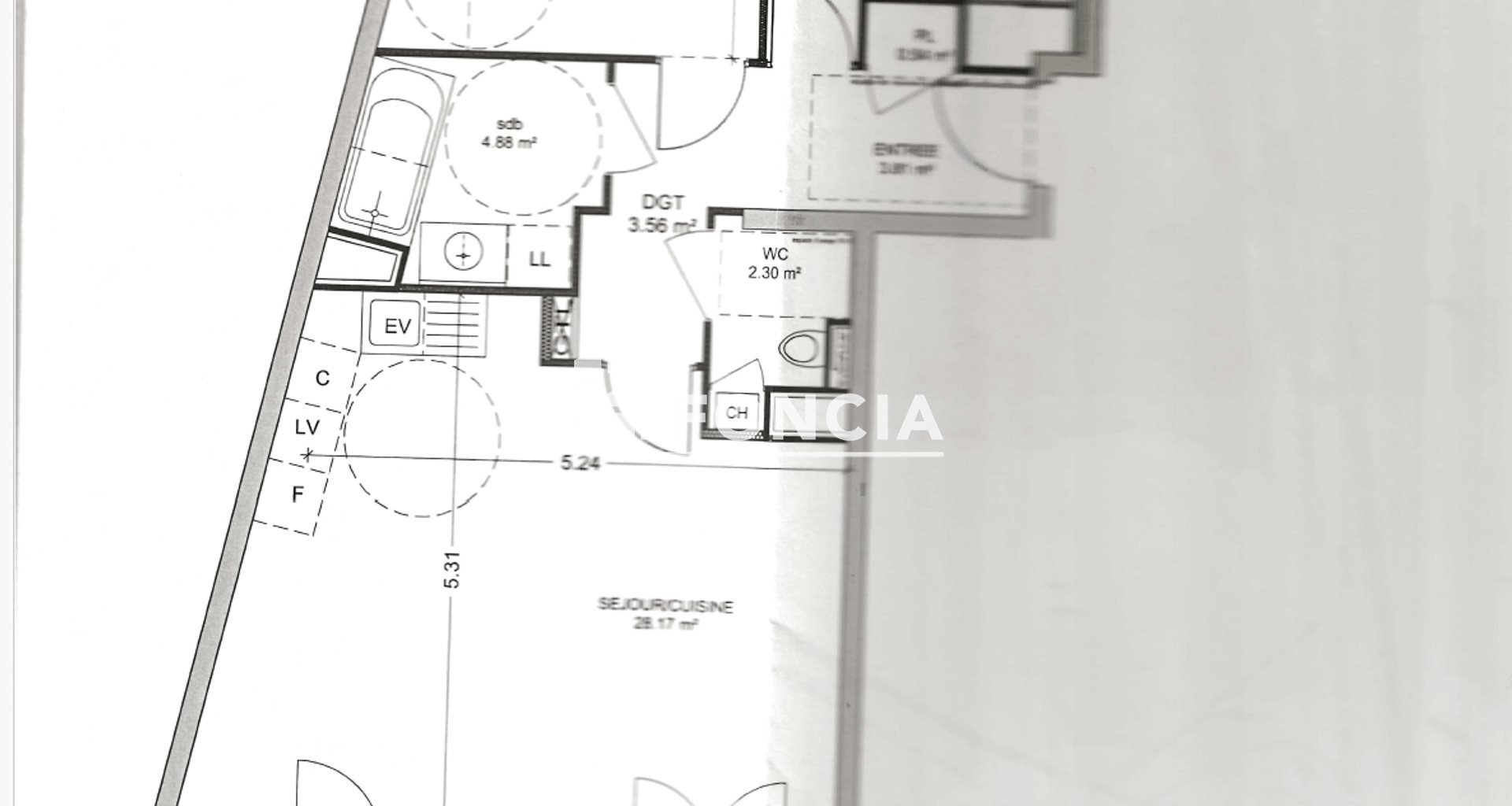 Appartement à vendre, 66m², Montbonnot-Saint-Martin