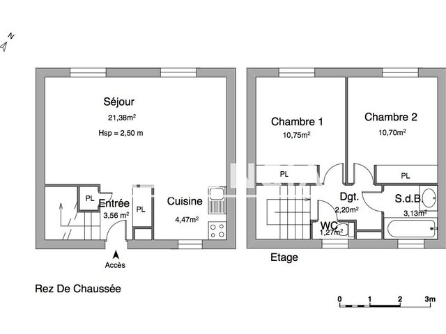 Appartement à louer, 57m², Varennes-Vauzelles