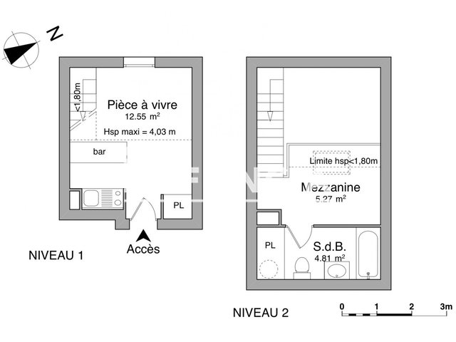 Appartement à louer, 22m², Bordeaux