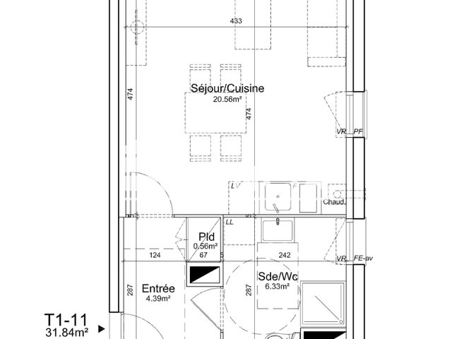 Appartement à louer, 31m², Amiens