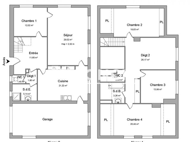 Maison à louer, 166m², Beaucroissant