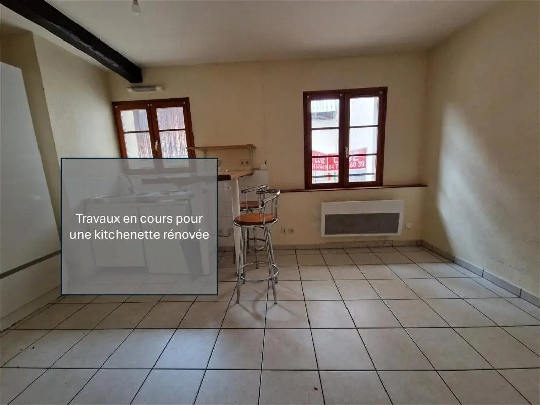 Appartement à louer, 18m², Beaurepaire