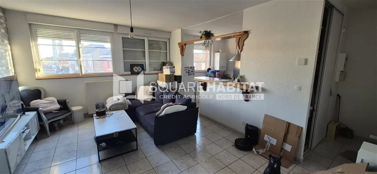 Appartement à louer, 51m², Courrières