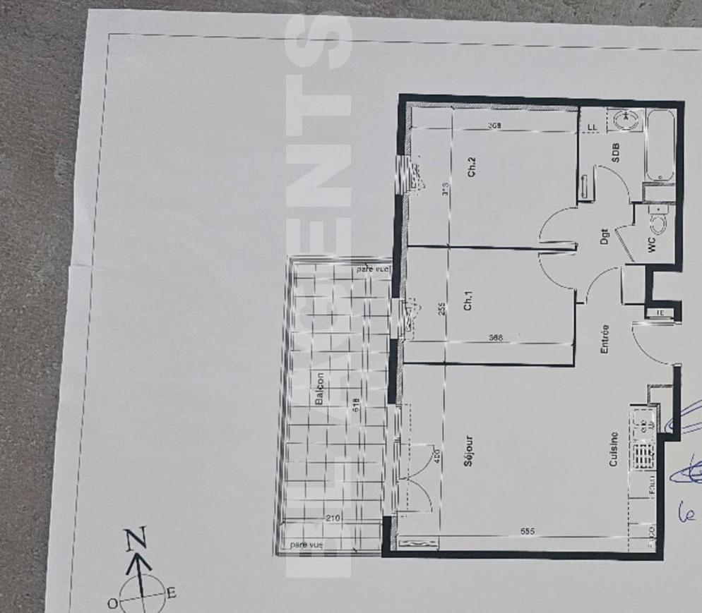 Appartement à vendre, 58m², Marseille 12ème