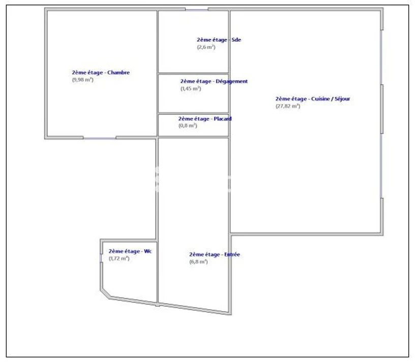 Appartement à vendre, 51m², Paris 14ème