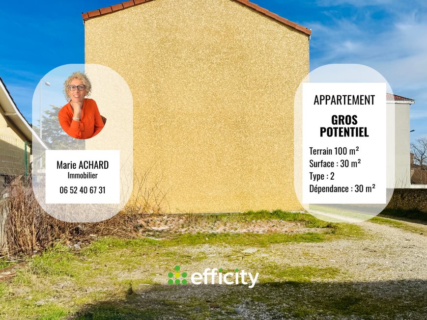 Appartement à vendre, 30m², Chasse-sur-Rhône