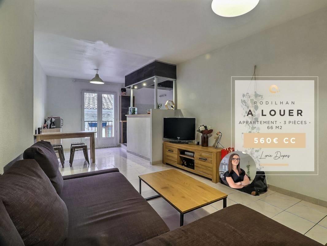 Appartement à louer, 66m², Rodilhan