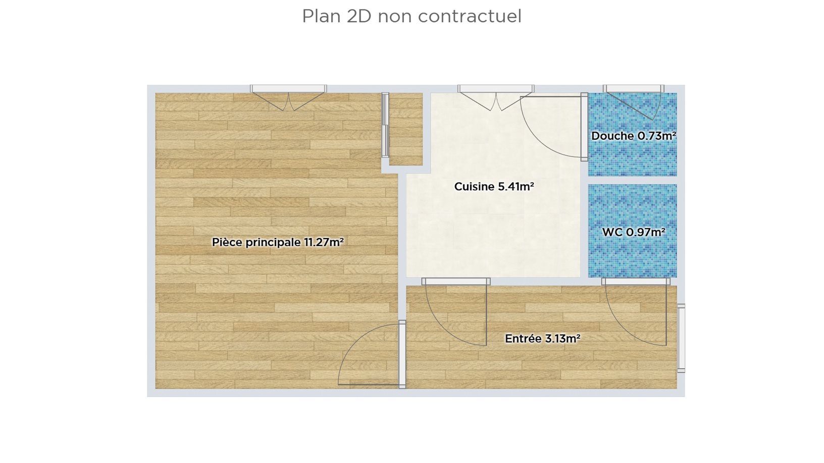 Appartement à vendre, 22m², Paris 14ème