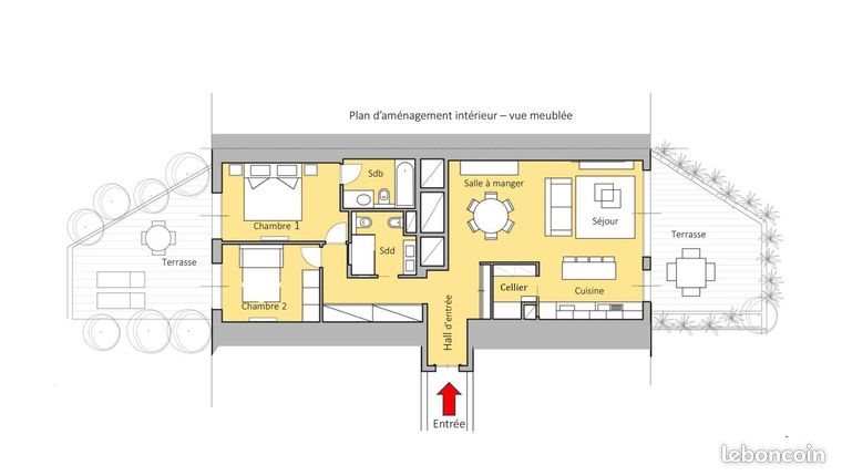 Appartement à vendre, 76m², Nice