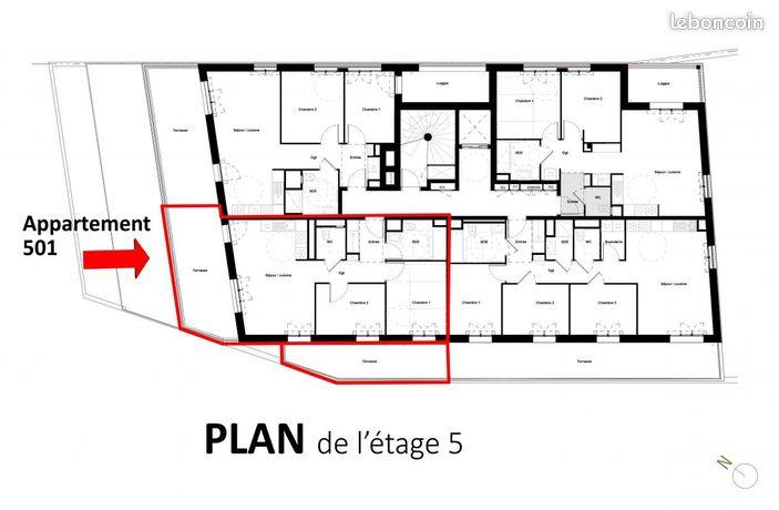 Appartement à vendre, 61m², Nantes