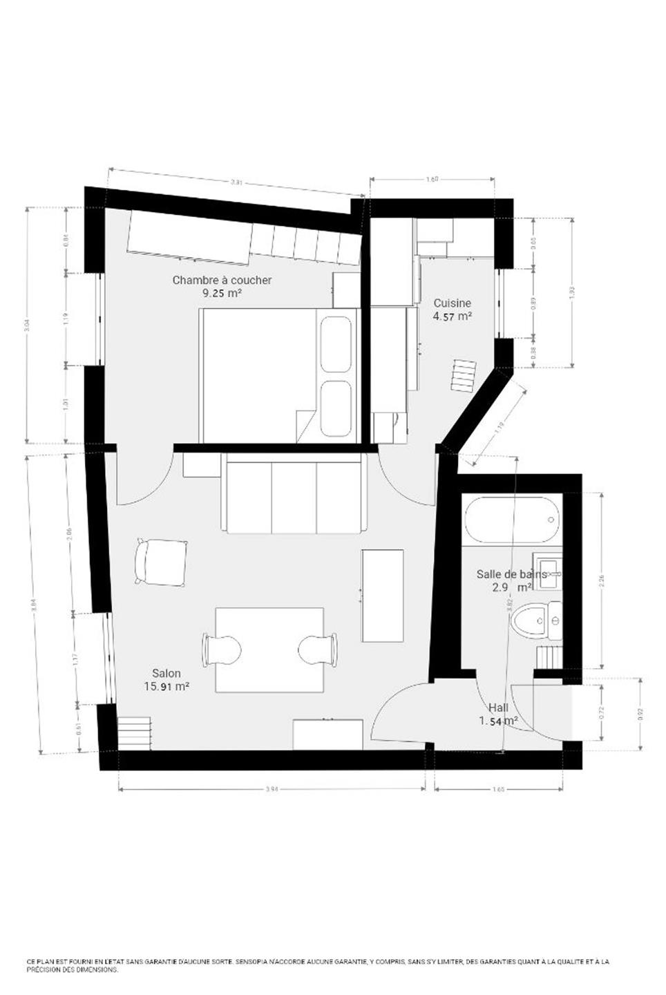 Appartement à vendre, 34m², Paris 11ème