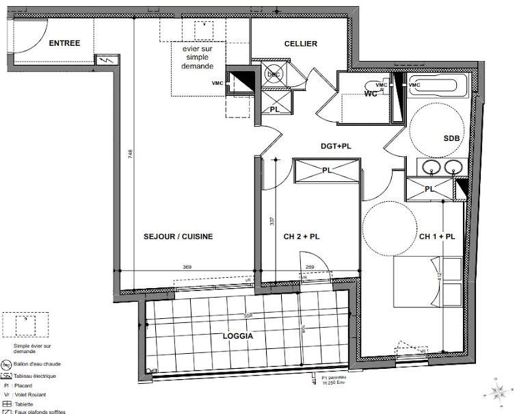 Appartement à vendre, 70m², Nîmes