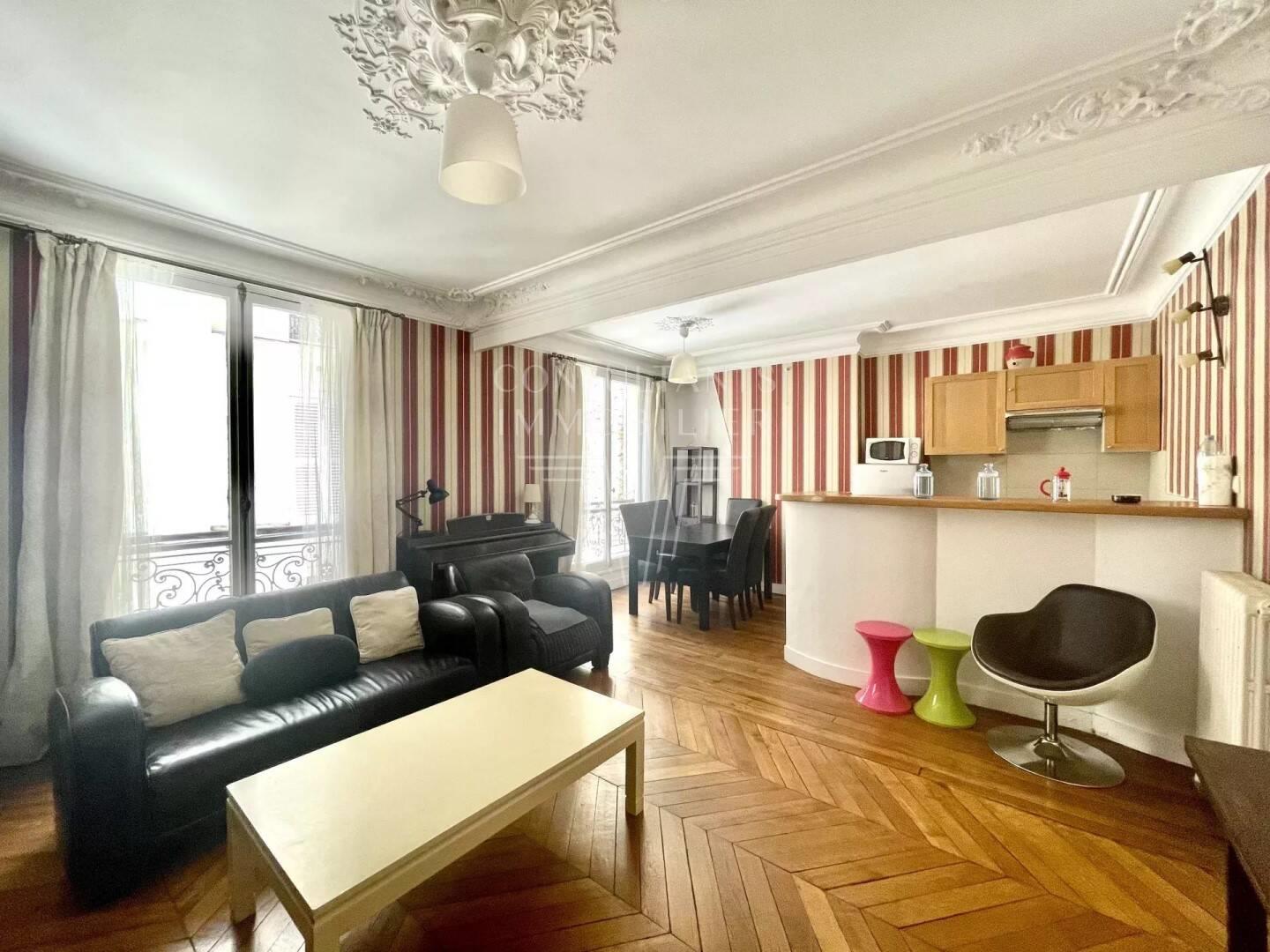 Appartement à louer, 65m², Paris 16ème
