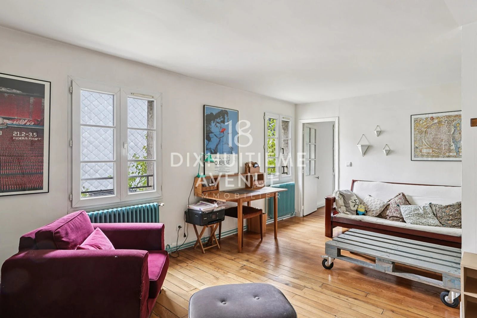Appartement à louer, 52m², Paris 18ème