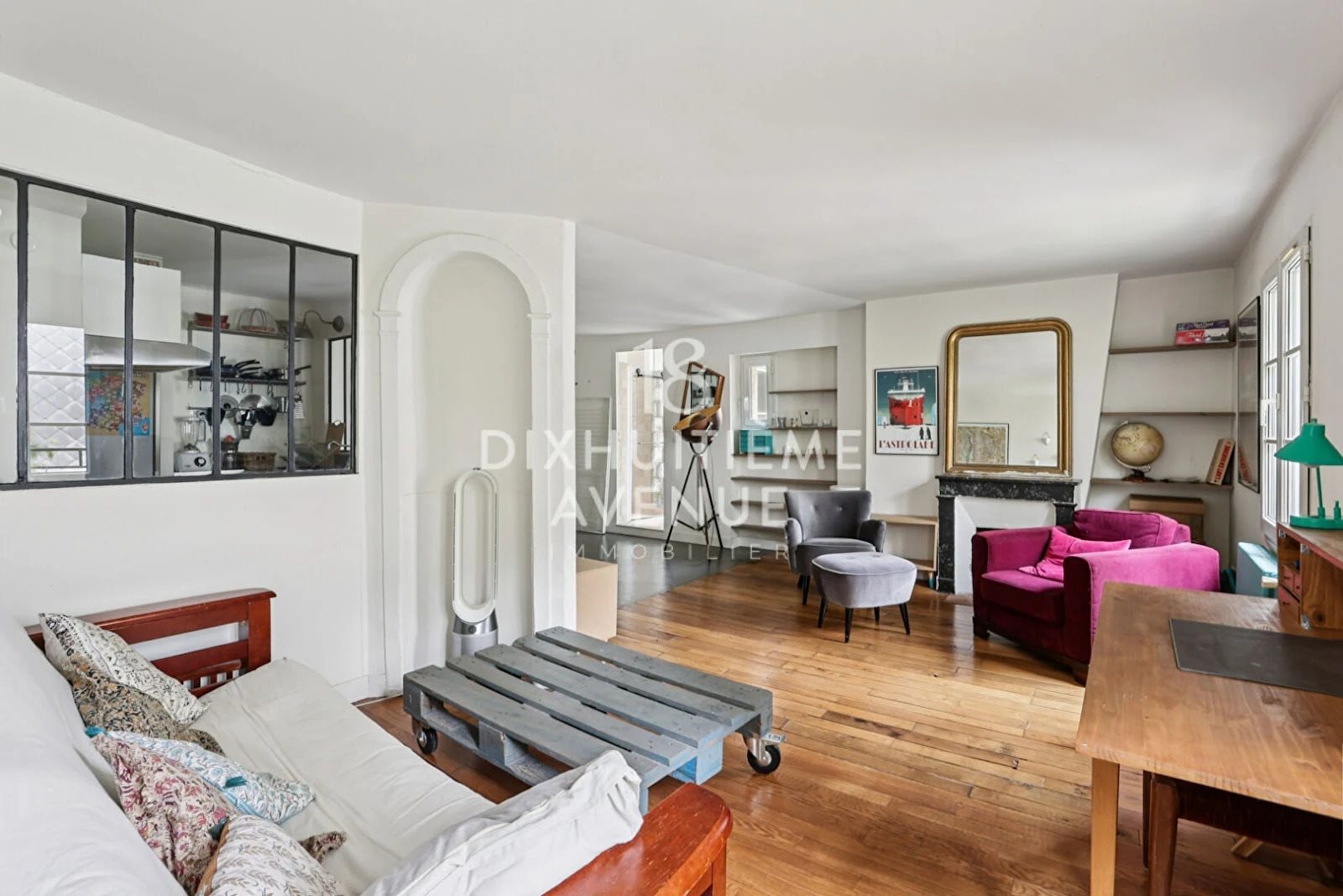 Appartement à louer, 52m², Paris 18ème