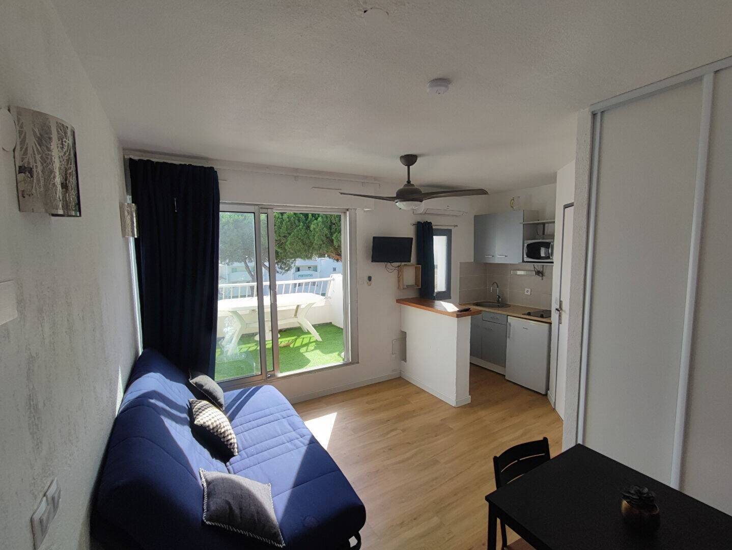 Appartement à louer, 17m², La Grande-Motte