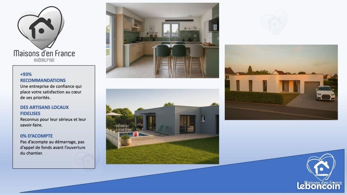 Maison à vendre, 93m², Saint-Didier-de-Formans