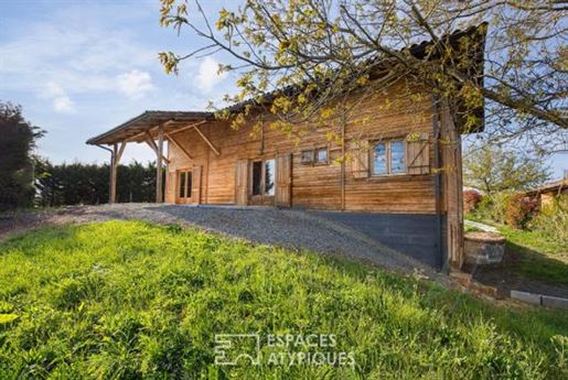 House with open view in Puygouzon
