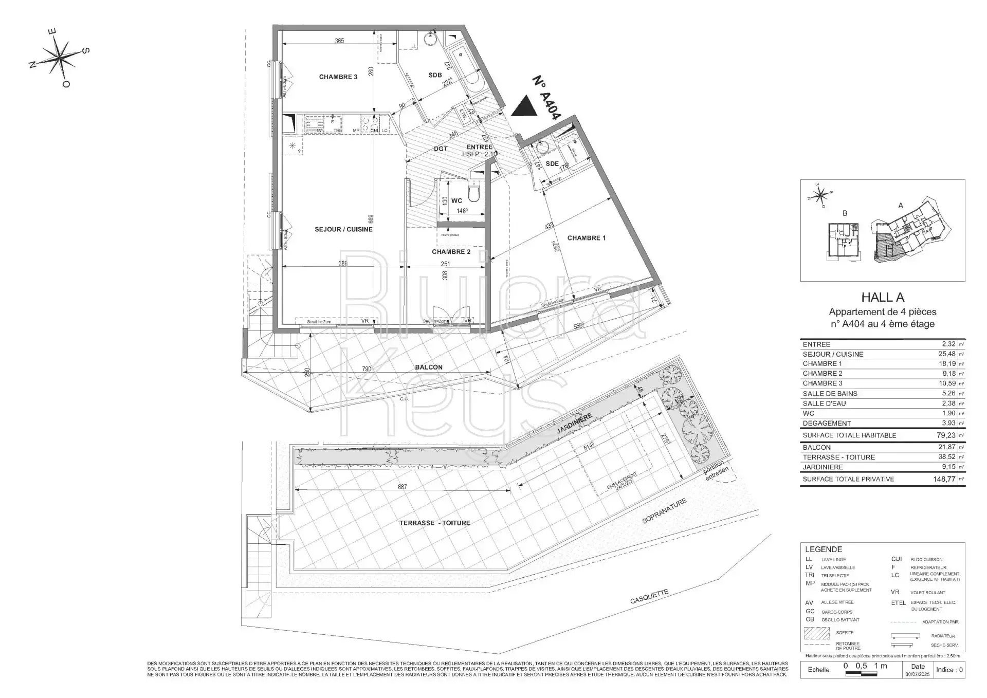 Appartement à vendre, 79m², Nice