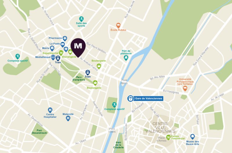 Appartement à vendre, 19m², Anzin