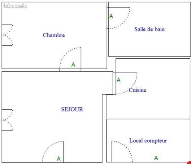 Appartement à louer, 40m², Limoges
