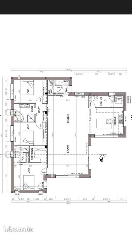 Maison à vendre, 140m², Kersaint-Plabennec