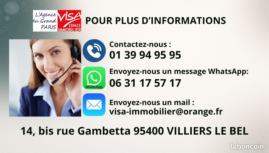 Appartement à vendre, 86m², Sarcelles