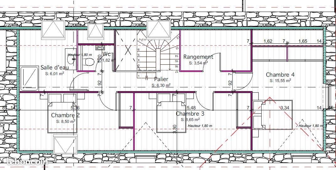 Maison à louer, 160m², Ploemeur