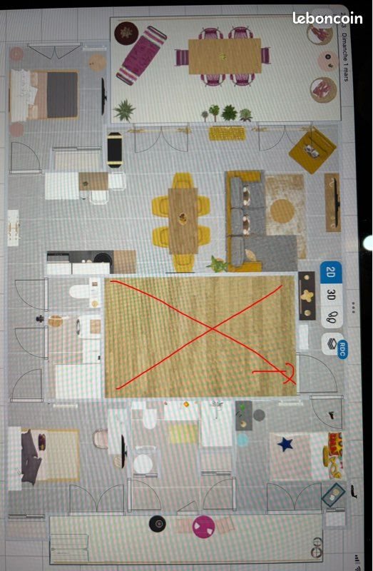 Appartement à louer, 80m², Marseille 4ème