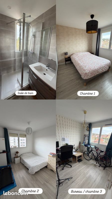 Appartement à vendre, 77m², Talant