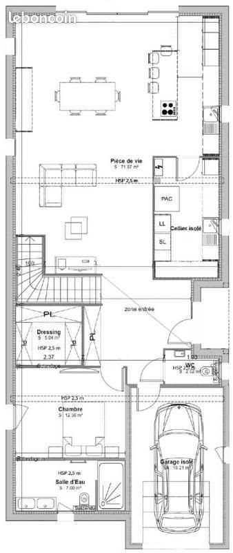 Maison à vendre, 150m², Auzielle
