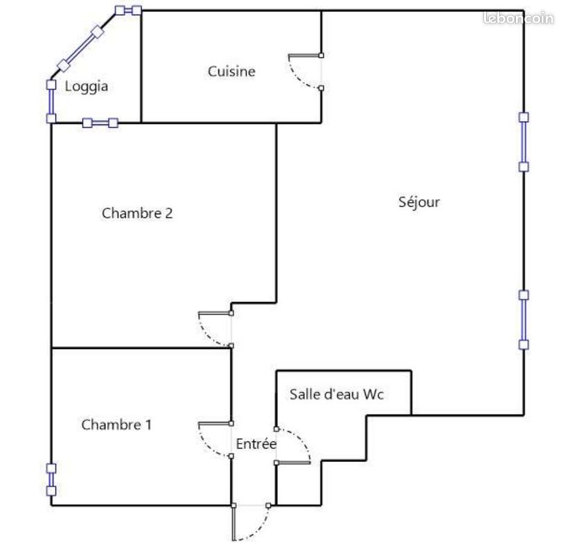 Appartement à vendre, 54m², Toulon