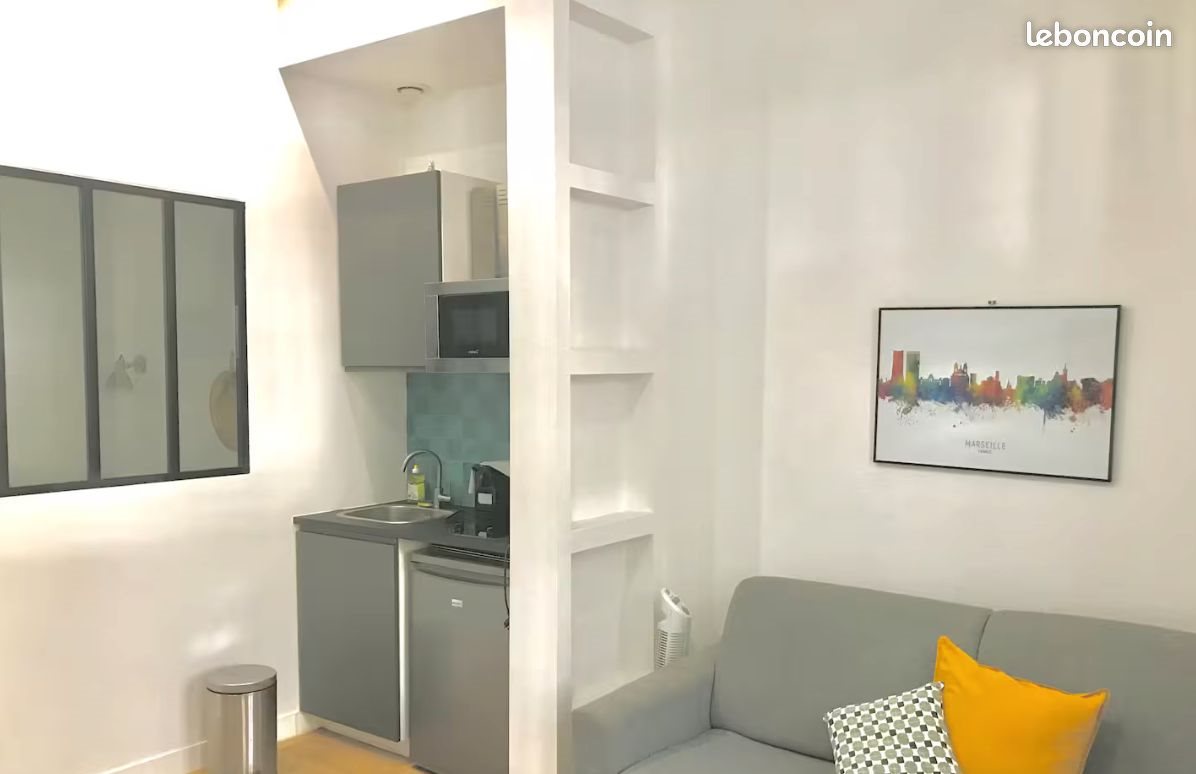 Appartement à louer, 30m², Marseille 3ème