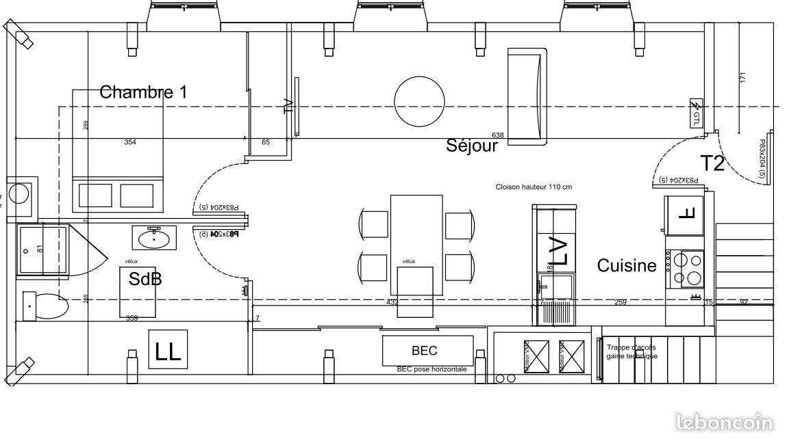 Appartement à vendre, 40m², Janzé