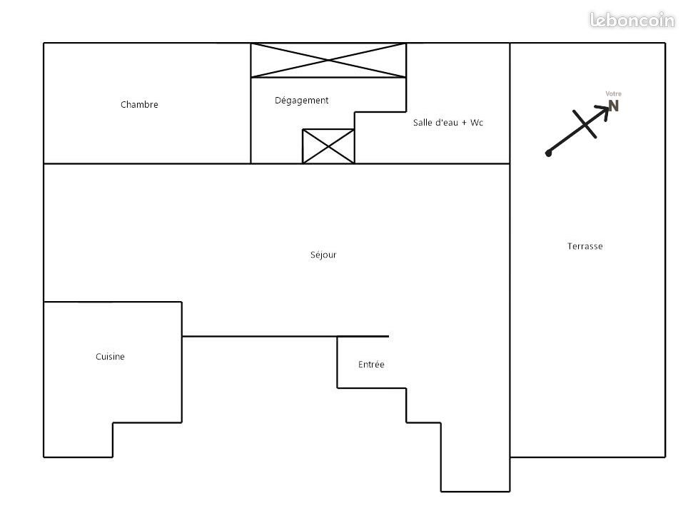 Appartement à louer, 61m², Paris 14ème