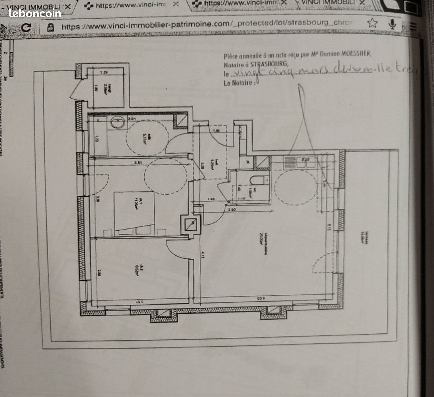 Appartement à louer, 61m², Strasbourg