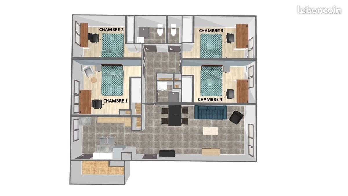 Appartement à vendre, 98m², Saint-Etienne