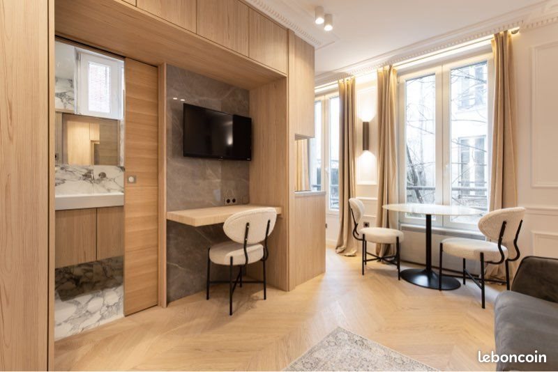 Appartement à louer, 19m², Paris 20ème