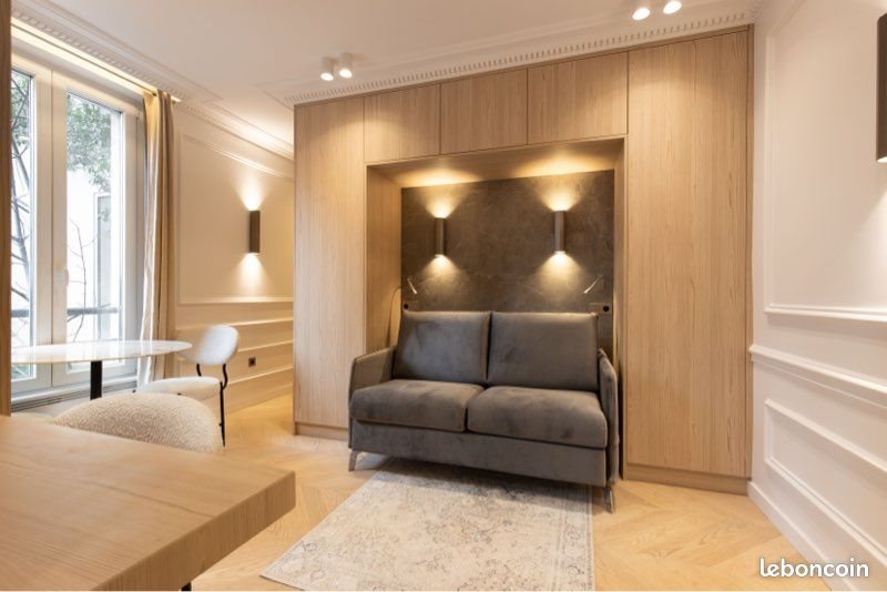 Appartement à louer, 19m², Paris 20ème