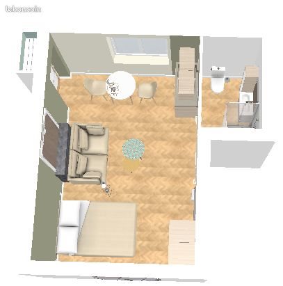 Appartement à louer, 24m², Savenay