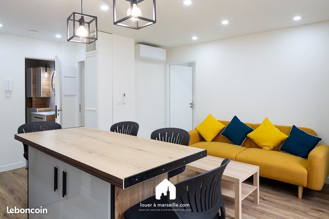 Appartement à louer, 47m², Marseille 10ème