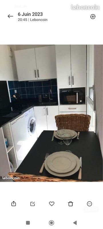 Appartement à louer, 28m², Tours