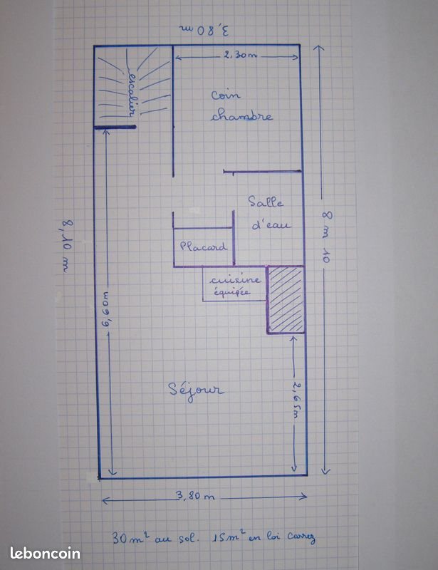 Appartement à louer, 20m², Amiens