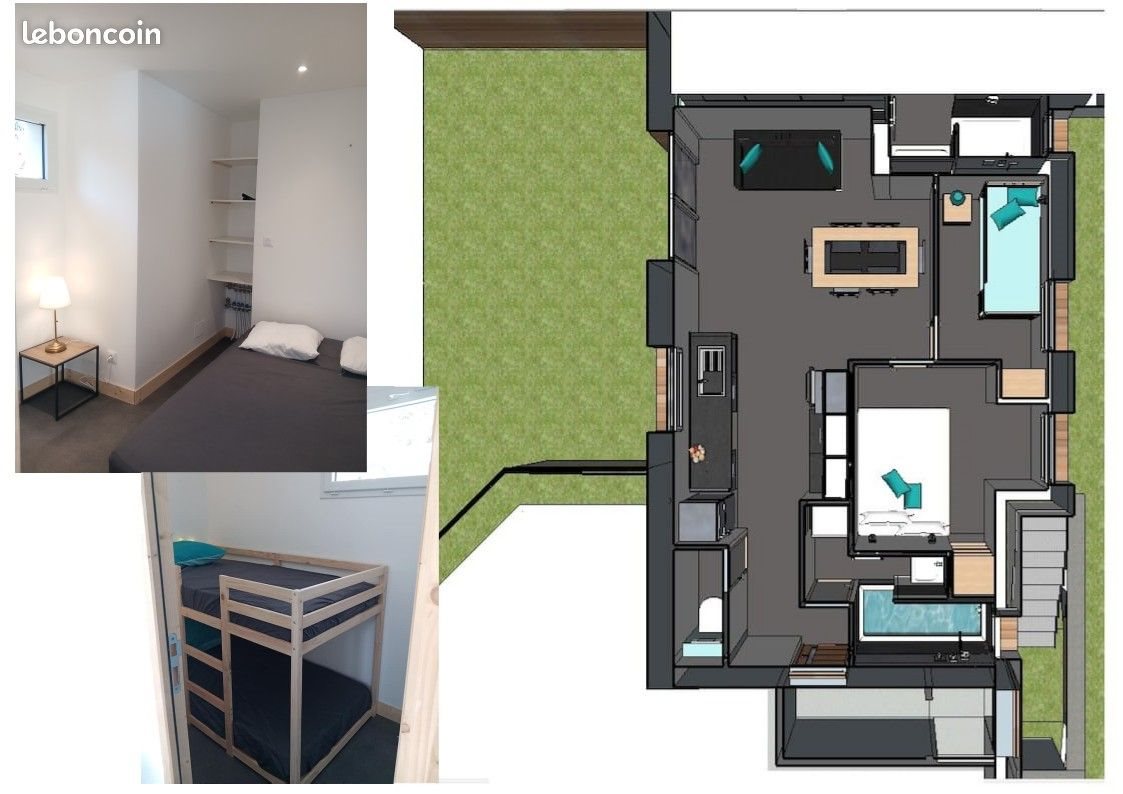 Appartement à louer, 35m², Briançon