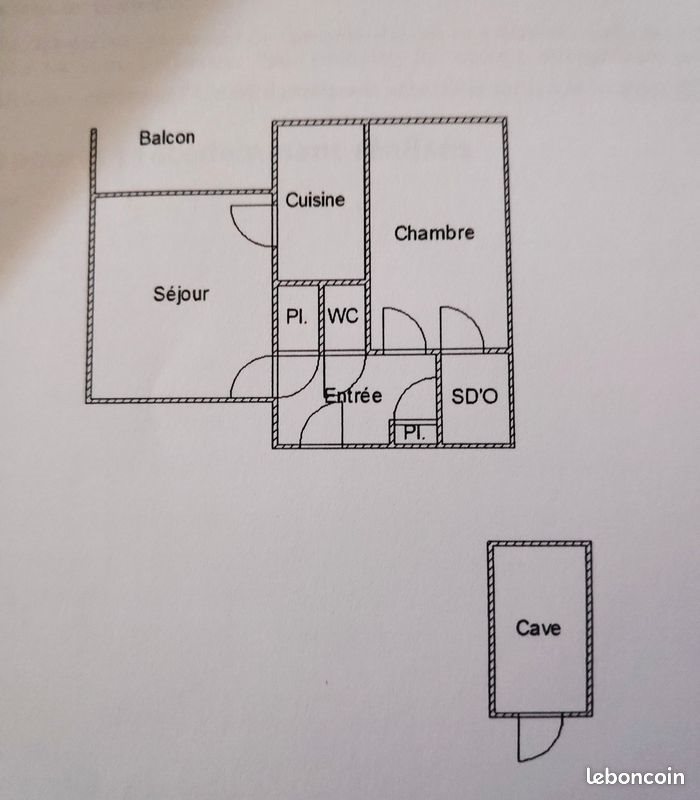 Appartement à vendre, 42m², Alençon