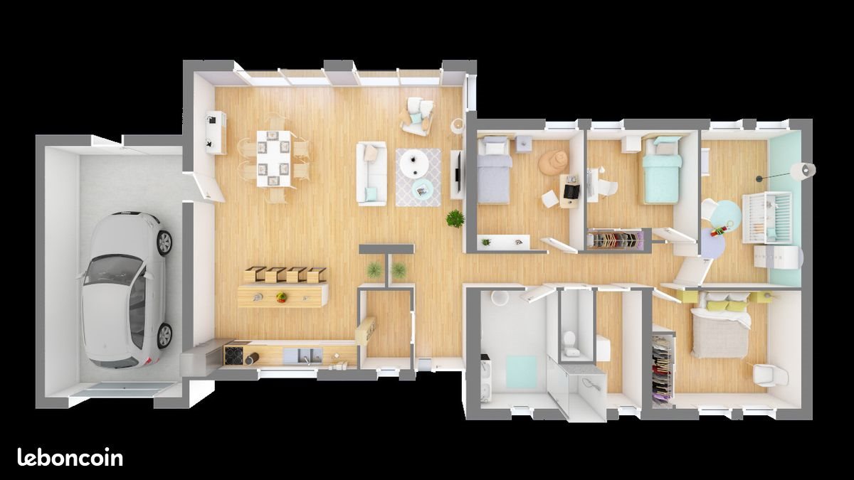 Maison à vendre, 110m², Dompierre-sur-Mer